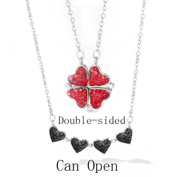 Diamond Clover Necklace - Image 5