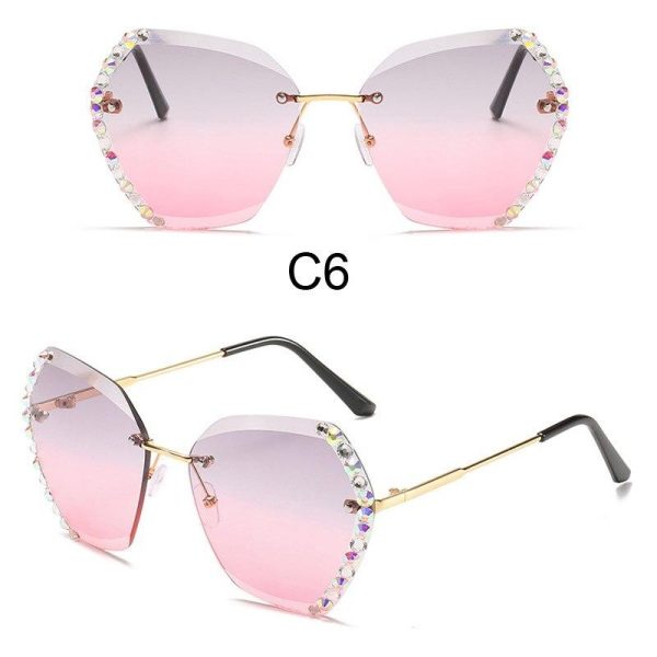 Crystal Diamond Sunglasses - Image 10