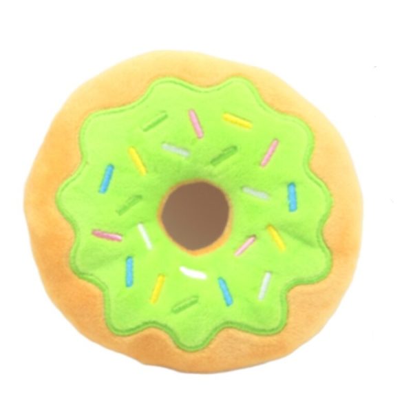 Donut-Shaped Dog Plush Toy - Image 6