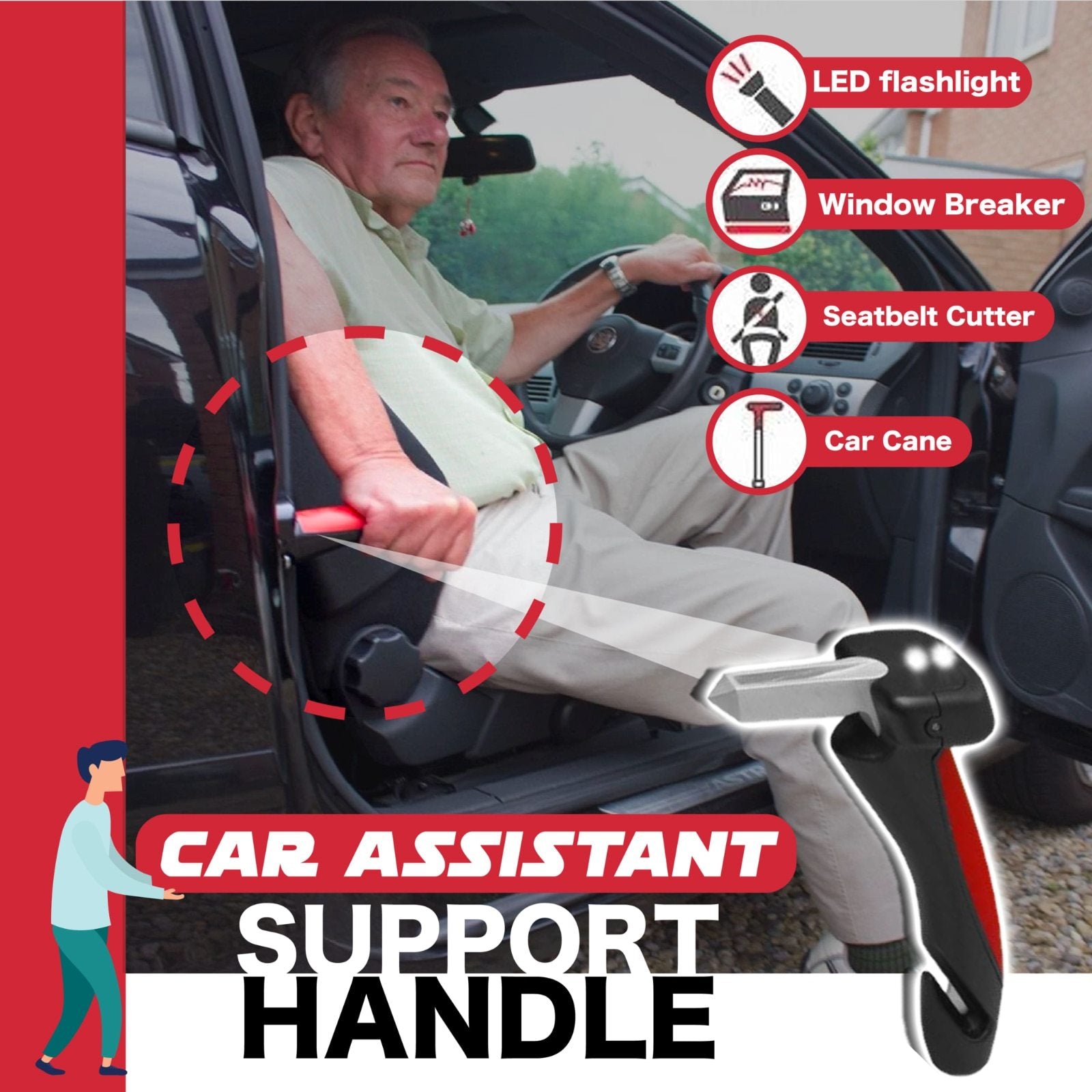 Car Assistant Support Handle
