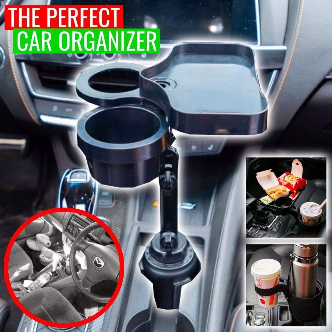 cargo wireless charging car cup holder