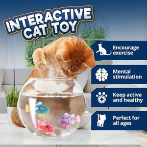 cat interactive electric fish toy cat interactive electric fish toy