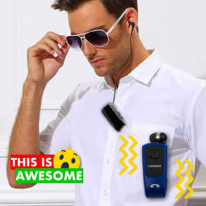 Collar Clip Bluetooth Headset