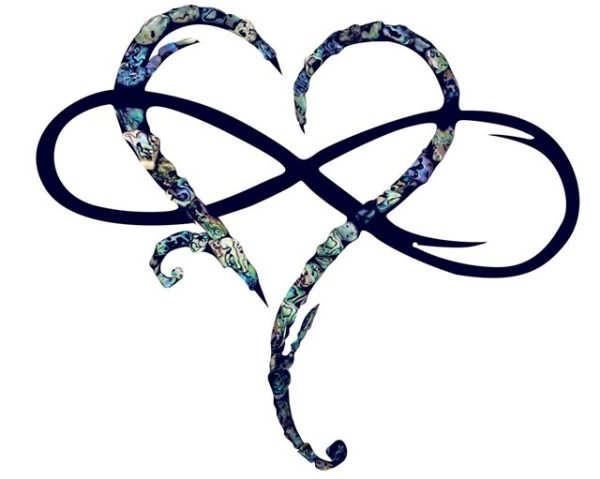 Infinity Heart Wall Decor - Image 3