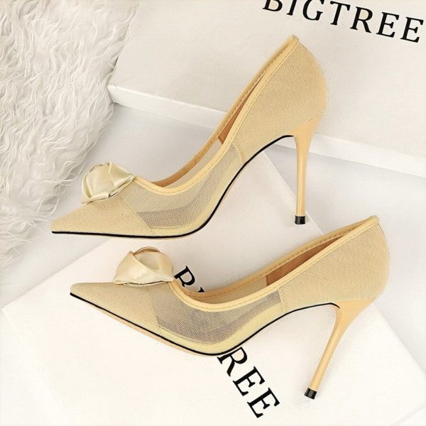 Women's Elegant Rose Flower Shoes - Image 2