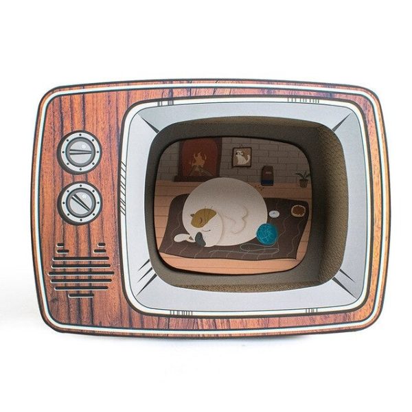 Retro Cat Scratch Board House - Image 12