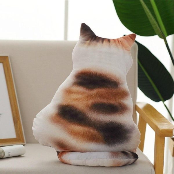 3D Cat Plush Cushion - Image 6
