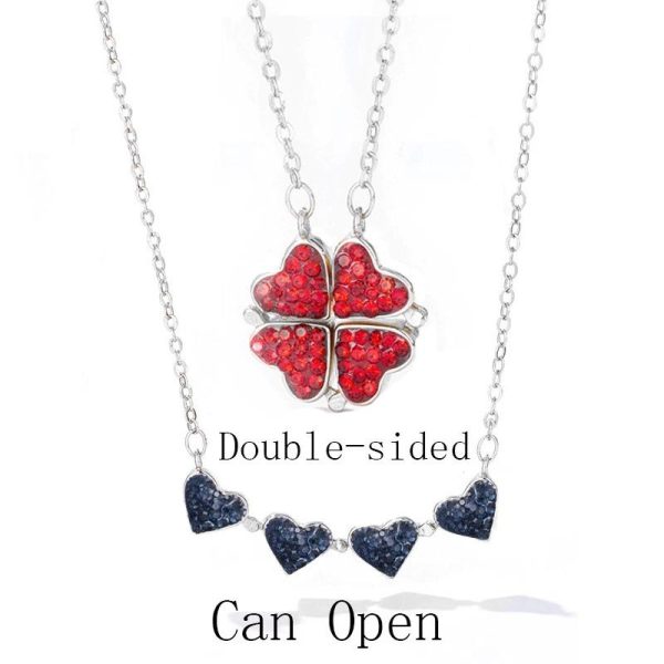 Diamond Clover Necklace - Image 7