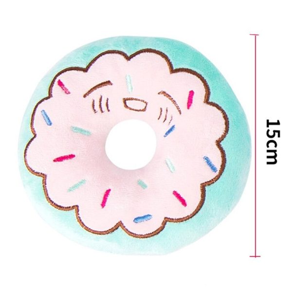 Donut-Shaped Dog Plush Toy - Image 10