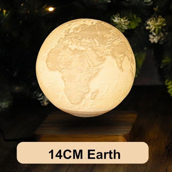 3D Magnetic Levitation Moon Lamp - Image 7