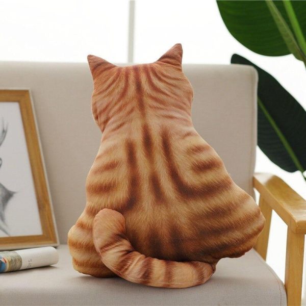 3D Cat Plush Cushion - Image 7
