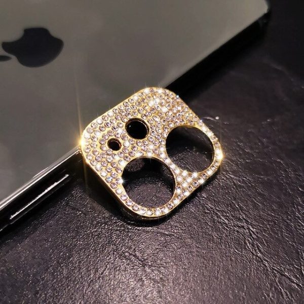 Luxurious Diamond Shiny Lens Protection For iPhone - Image 8
