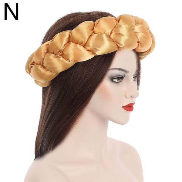 Women's Satin Braids Headbands - Image 14