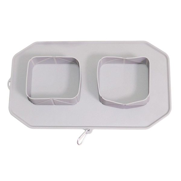 Silicone Folding Pet Food Tray - Image 2