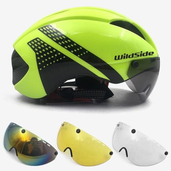 Aero Cycling Helmet With Visors - Image 4