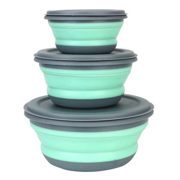 Silicone Folding Lunch Box With Lid - Image 4