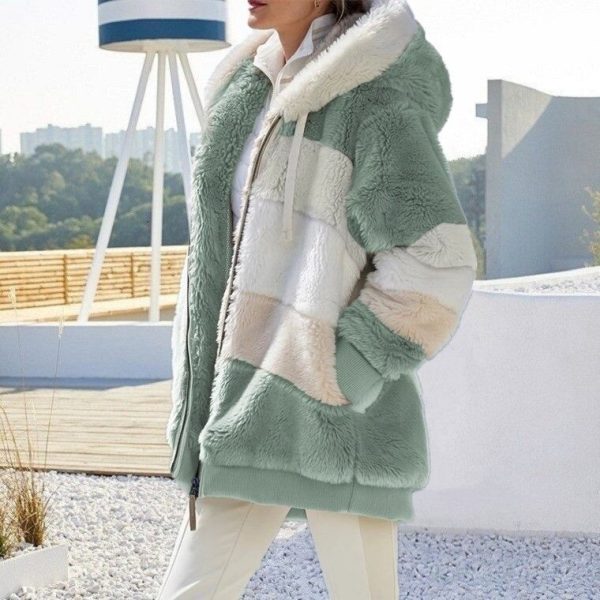 Warm And Cozy Hooded Coat - Image 4