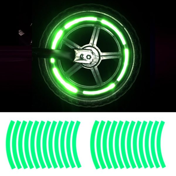 Reflective Bike Wheel Sticker - Image 4