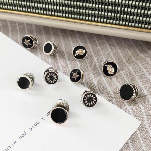 Pearl Cover Up Brooch Buttons Set - Image 12