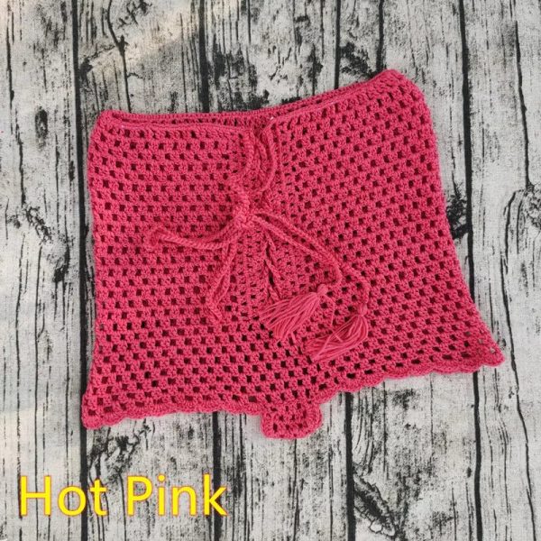 2022 NEW Women's Handmade Crochet Shorts - Image 2