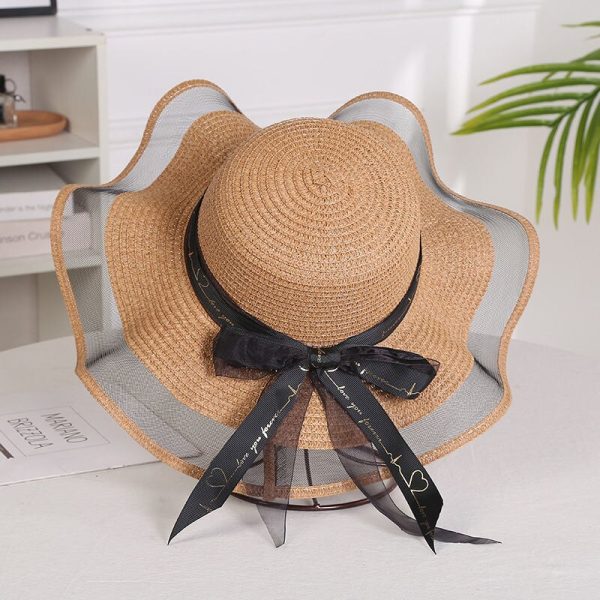 2022 NEW Women's Fashion Elegant Beach Sun Hat - Image 8