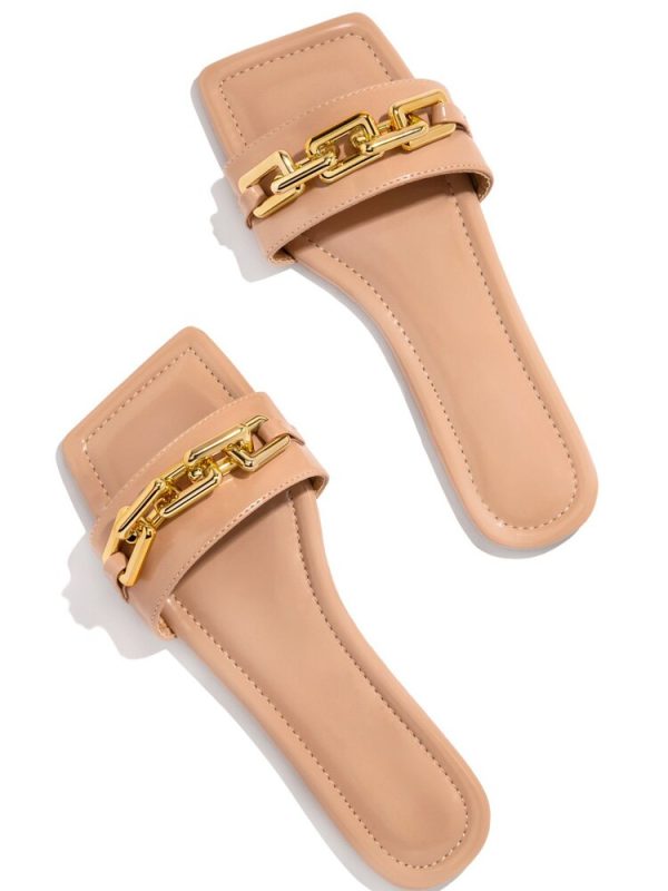 2022 NEW Fashion Women's Beach Sandals With Chains - Image 10