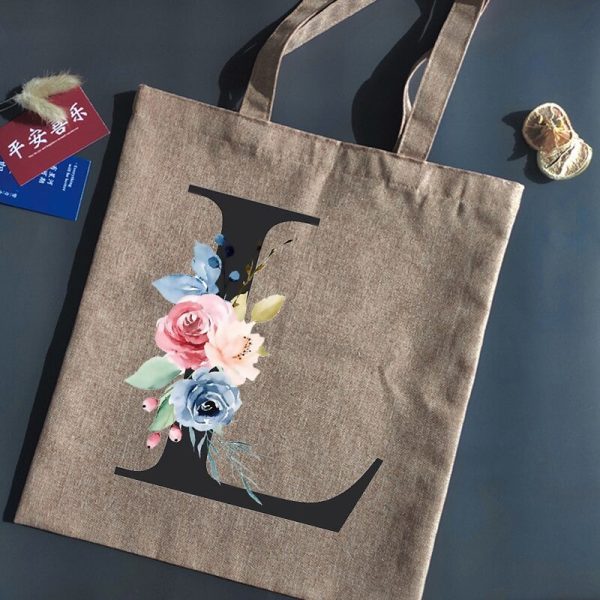 Shopping Canvas Linen Tote Bag - Image 15