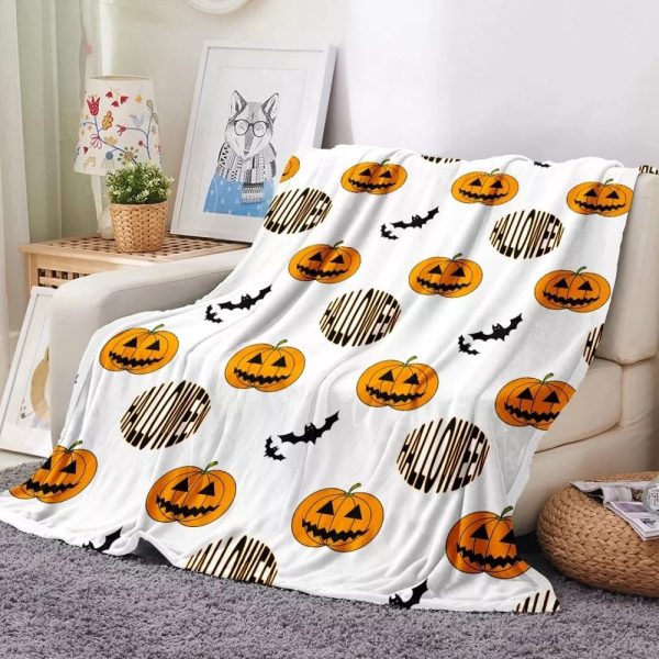 Halloween Cartoon Flannel Blanket - Image 13