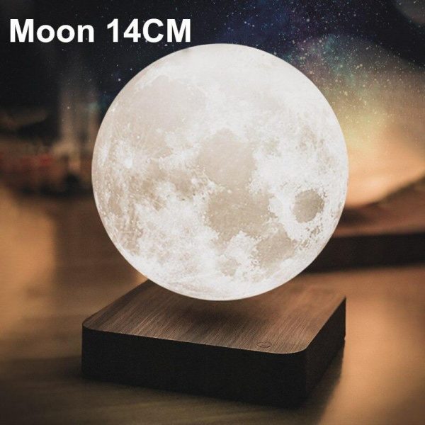 3D Magnetic Levitation Moon Lamp - Image 2