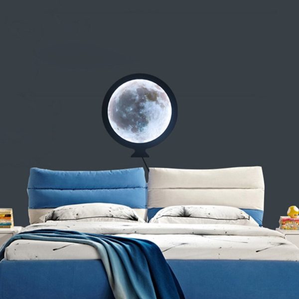 LED Mirror Moon Lamp - Image 2