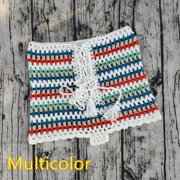 2022 NEW Women's Handmade Crochet Shorts - Image 3