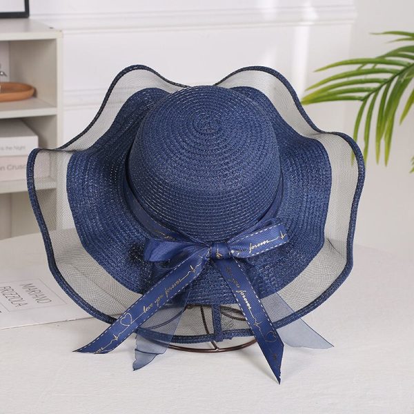 2022 NEW Women's Fashion Elegant Beach Sun Hat - Image 4