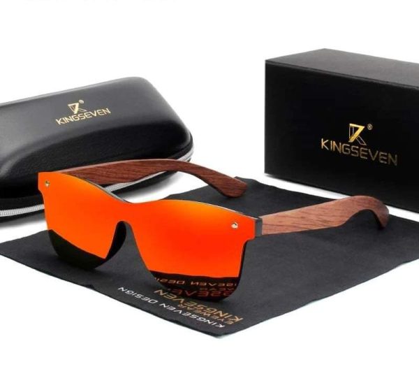 Modern Wooden Sunglasses - Image 4