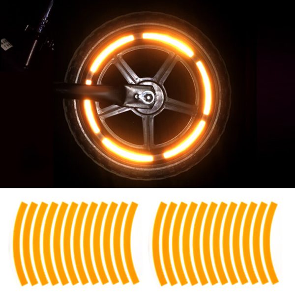 Reflective Bike Wheel Sticker - Image 8