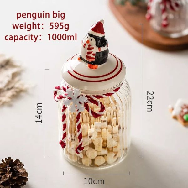 Christmas Food Storage Jar - Image 4
