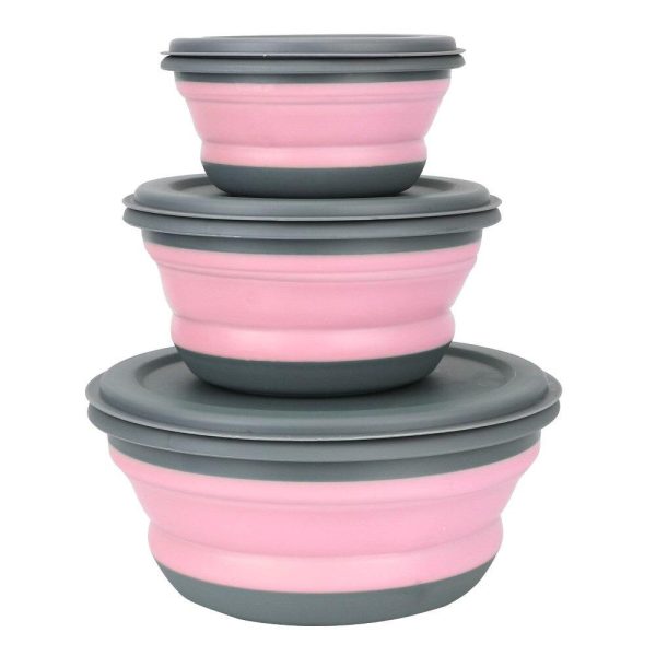 Silicone Folding Lunch Box With Lid - Image 2