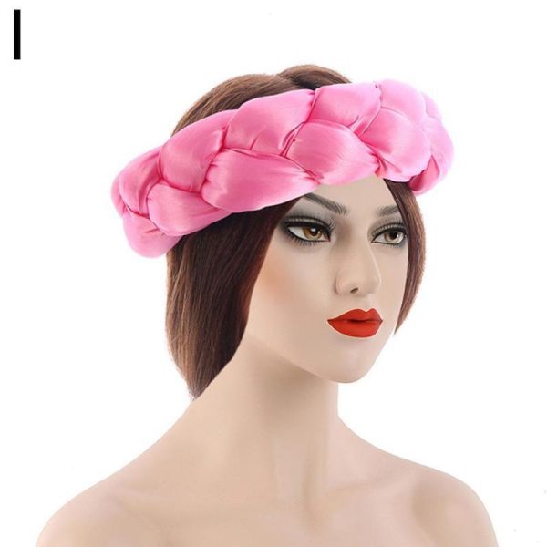 Women's Satin Braids Headbands - Image 12