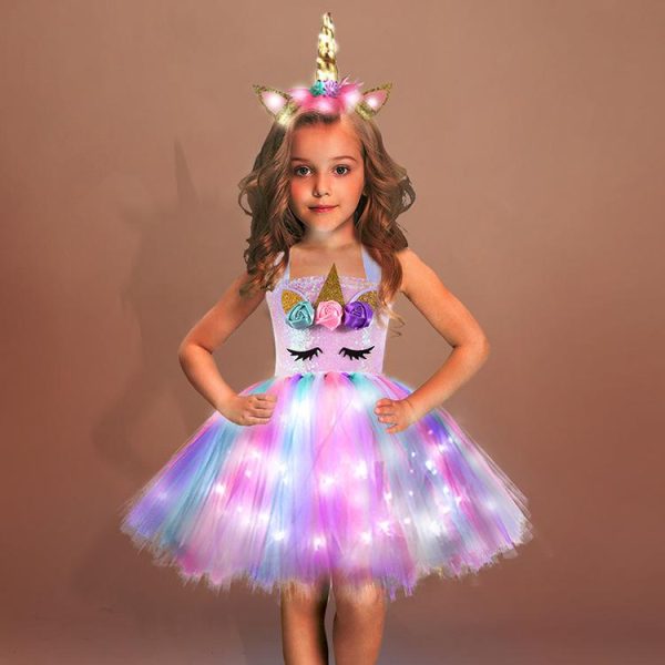 Unicorn Glowing Dress - Image 2