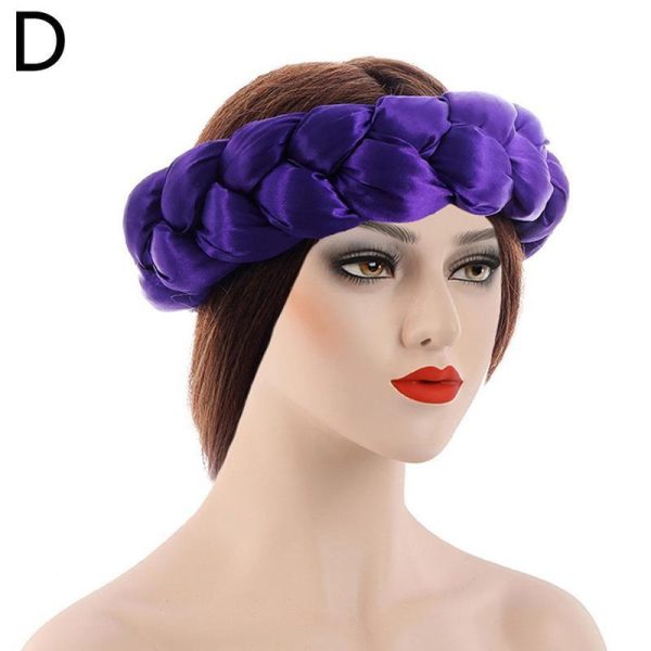 Women's Satin Braids Headbands - Image 7