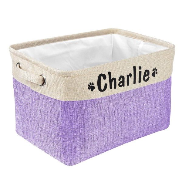 Personalized Pet Toy Storage Basket - Image 8