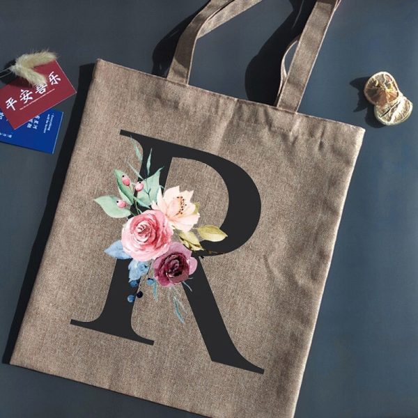 Shopping Canvas Linen Tote Bag - Image 21