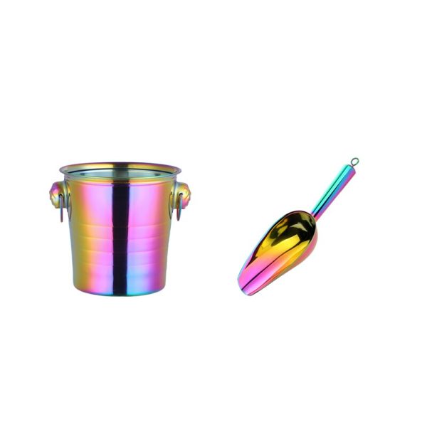 Portable Stainless Steel Ice Bucket - Image 6