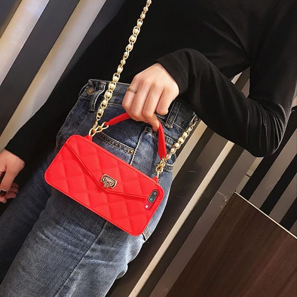 Wallet Handbag Crossbody Case For iPhone - Image 3