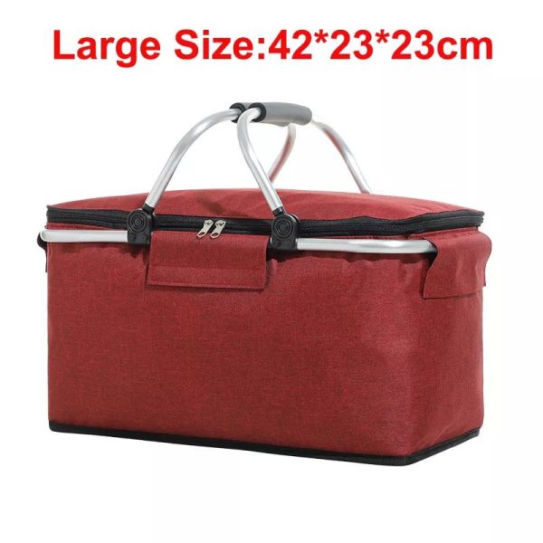 Camping Folding Thermal Cooler Bag - Image 15
