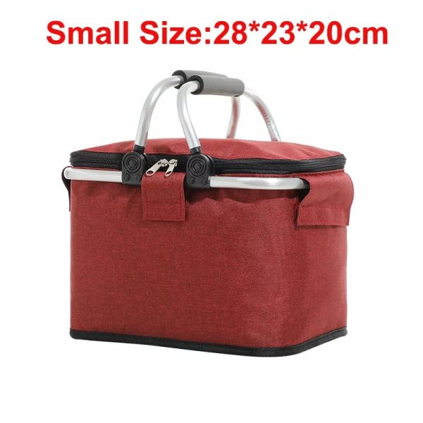 Camping Folding Thermal Cooler Bag - Image 8