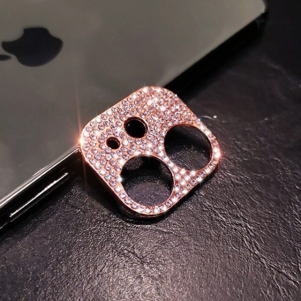 Luxurious Diamond Shiny Lens Protection For iPhone - Image 9