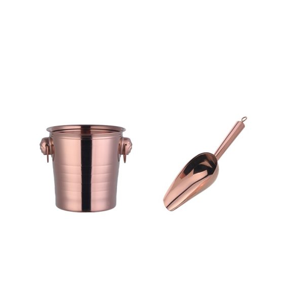 Portable Stainless Steel Ice Bucket - Image 4