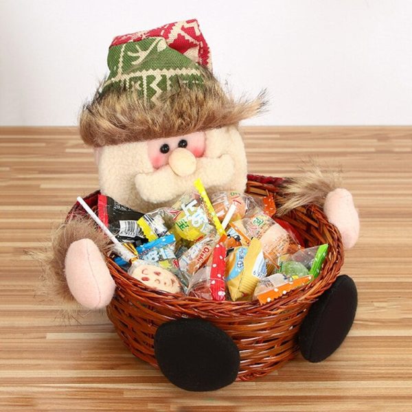Christmas Candy Storage Basket - Image 3