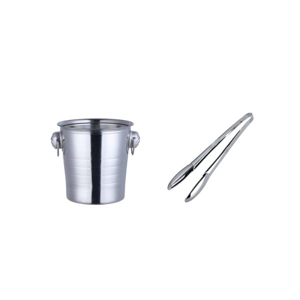 Portable Stainless Steel Ice Bucket - Image 10
