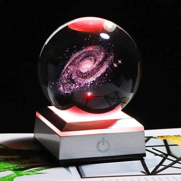 3D Galaxy Crystal Desk Lamp - Image 2